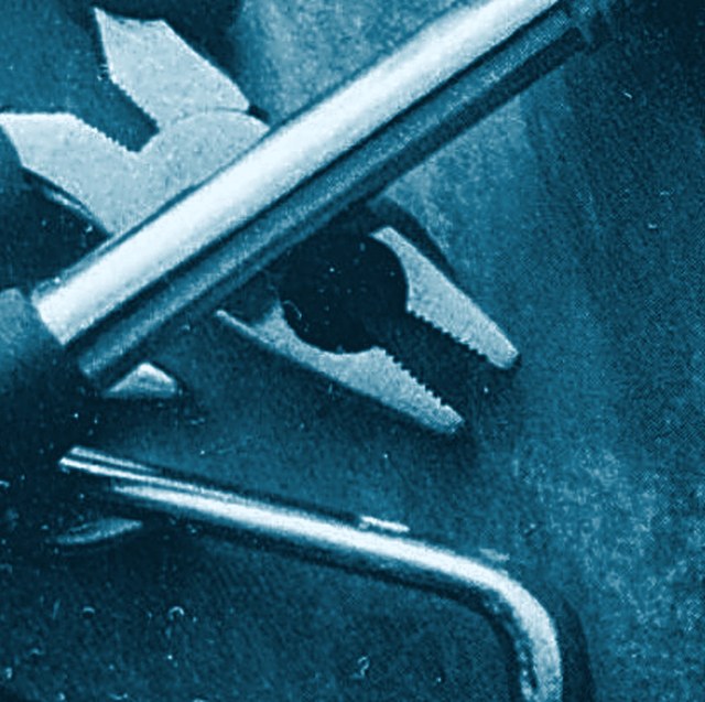 Close-up of quality hand tools used for home repairs